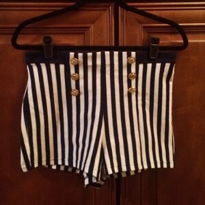 Forever 21 Knit Sailor Shorts